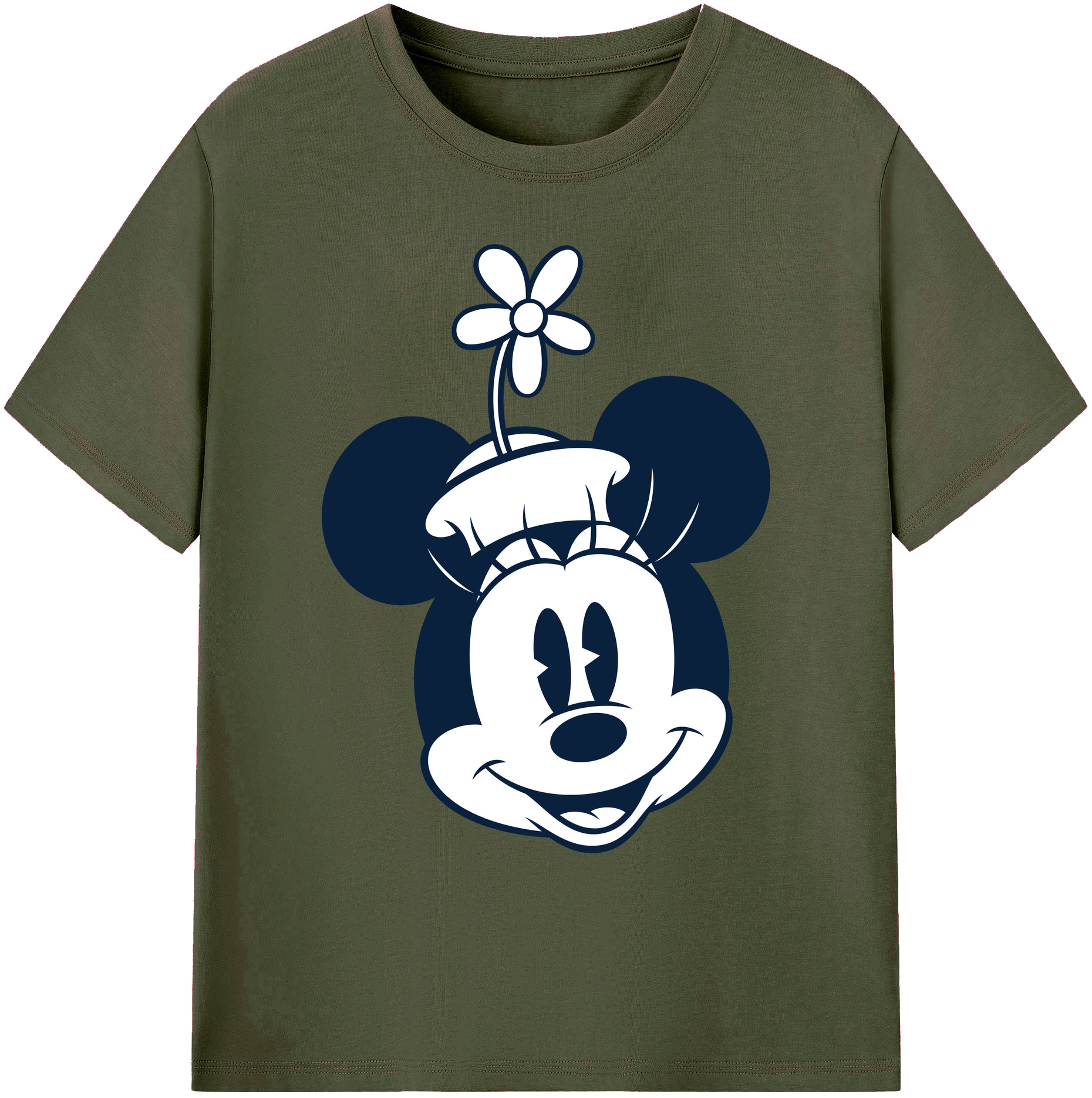 ミッキーマウス Mickey Mouse 綿100％ メンズ半袖Tシャツ｜肌触りやわらか＆通気性
